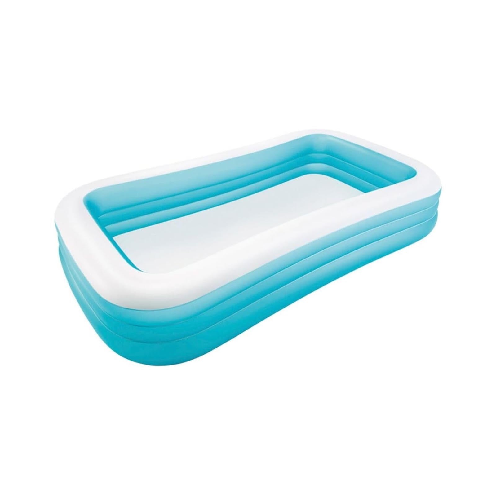 Intex Frosted Rectangular Pool - Blue Color 305*183*56cm INTEX
